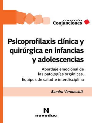 cover image of Psicoprofilaxis clínica y quirúrgica en infancias y adolescencias